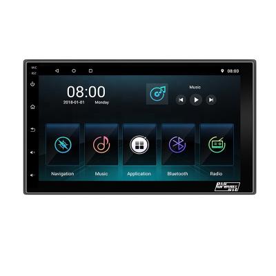 China Built-in GPS 9Inch 10 Inch Large Dual Screen Android Auto Radio Car DVD Player With GPS Wifi Support Frame for sale