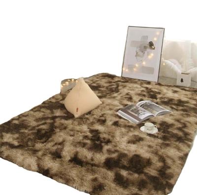 China Modern Wholesale Faux Fur Fluffy Carpet For Living Room Alfombras Tapete Para Piso Floor Carpet Blankets for sale