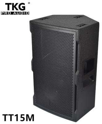 China 15 Inch Karaoke Player TKG 450W TT-15 DJ Loudspeaker Powered Active Speakers Active Speaker Box for sale