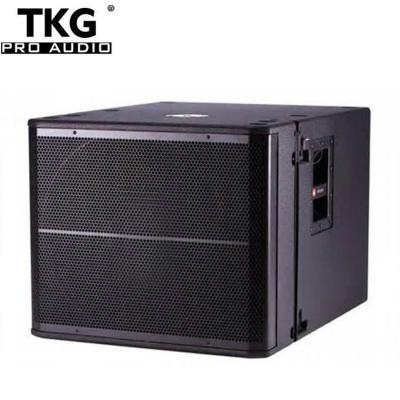 China Single Row Stage TKG 600Watt Neodymium 18inch Magnet VRX918 DJ Subwoofer Outdoor for sale