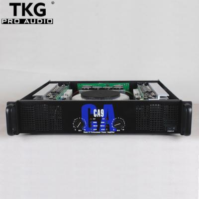 China Professional TKG 600 Watt 600w 2 Channel Class H CA9 Performance Amplifier Speaker Power Amplifiers 450*483*90MM for sale