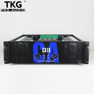 China TKG 900 watt 900w 2 channel 3U class H ca18 performance transformer pawer amplifier profesional amplifier 530*525*132MM for sale