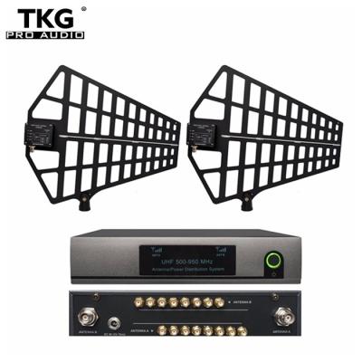 China TKG 500-950Mhz 8 Channel Antenna Distribution System Antenna Splitter For 8 Sets Receivers For UHF Wireless Microphone TKG888T for sale