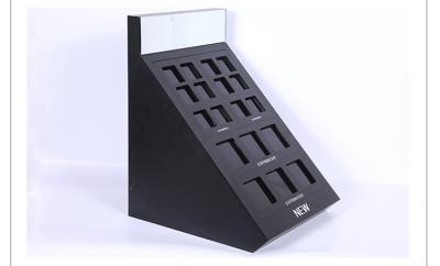 China Acrylic Makeup Organizer for Powder Mat Compartment Plexiglass Cosmetics Display Stand for sale