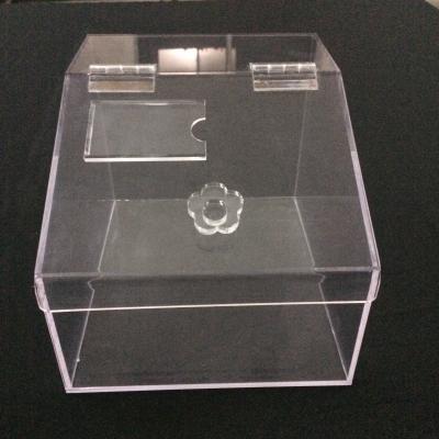 China Acrylic Candy Box Candy Bin Candy Display Bulk Candy Display Case with Tag Holder for Retail Store or Supermarket for sale