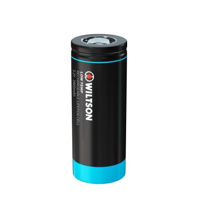 China Factory Direct Super Low Temperature Lithium Battery Cylindrical Cells Low Temperature Phosphate LiFePO4 26650 3.2v 3400mAh Long Cycle Life for sale