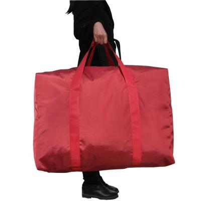 China New Recyclable Large Capacity Polyester Cloth Moving Bag Large Portable Air Mailing Bag for sale