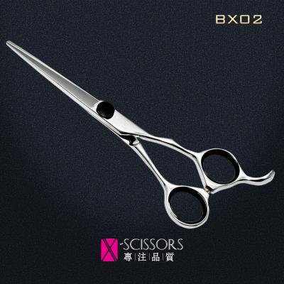 China BX02 Right handed Hair Cutting Scissors of Japanese 440C Steel. Convex Edge hair shear for sale