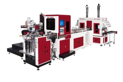 China Automatic Rigid Box Making Machine For Cosmetic / Watch / Slanting Boxes for sale