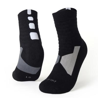 China Wholesale QUICK DRY OEM Padded Compression Socks Men White Custom Logo Cotton Sports Sock Black Cmax Sports Sock for sale