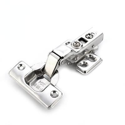 China Modern Stainless Steel Hinge Door Hinges Hydraulic Damper Buffer Soft End For Cabinet Cupboard Furniture Hardware for sale