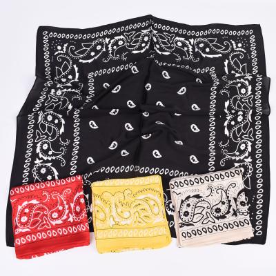 China Wholesale Skin Friendly Fanni Head Scarf Silk Feeling 27 Inches Square Satin Bandana Scarves For Women for sale