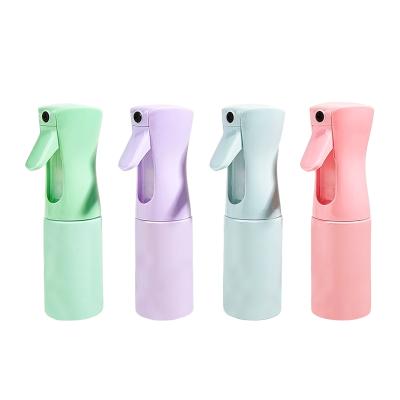 China Macaron Cleaning Spray Bottle Continuous Fine Mist Spray Plastic Sterilization 200ML PW074 for sale