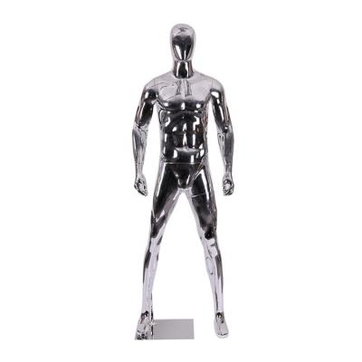 China Hot Selling Plus Size Body Muscle Mannequin Chrome Mannequin and Sportswear Male Mannequin Product for sale