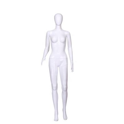 China Wholesale White Body ABS Fiberglass Female Mannequin Display Plus Size Full Mannequin For Sale for sale