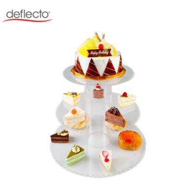 China Eco - Friendly Material Acrylic Cupcake Stand For Wedding , Cake Stand for sale