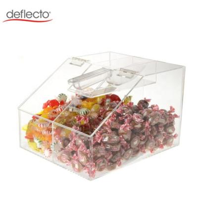 China Retail Acrylic Candy Bin , Candy Display Box for sale