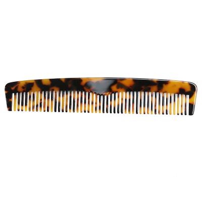 China 2021 Hot Sale Barber Comb Durable Cellulose Acetate Eco-friendly/Recyclable/Fancy Salons Comb Fine Tooth Lice Comb for sale