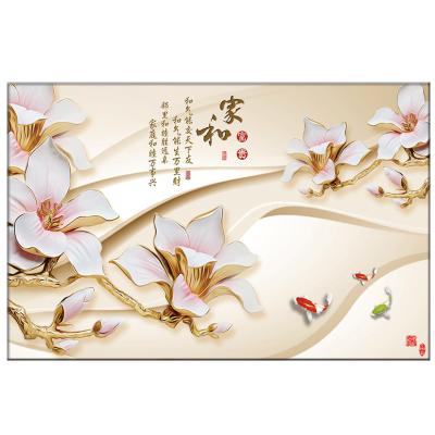 China Good price 3d inkjet digital ceramic tile glazed metal tiles front wall for bathroom/showroom/wall/background screen for sale