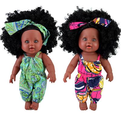 China Changeable Wholesale Custom Fashion 12 Inch Nathaniel African Baby Dolls That Look Real for sale