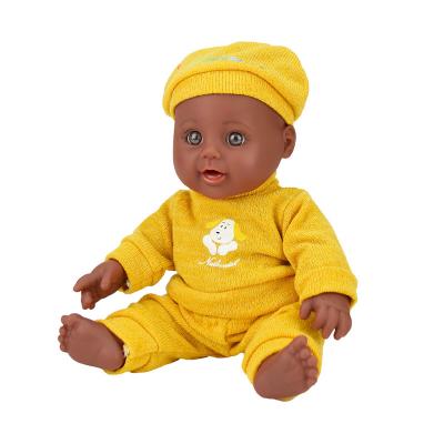 China Changeable Clothing Hot Selling Baby Doll 30Cm 12inches Africa America Black Doll With Low Price for sale