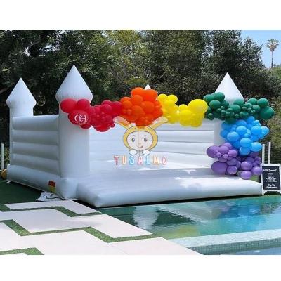 China Home Outdoor Jumper Tusalmo Entertainment Water Slide Bouncy Castle Bouncer Inflatable Bouncing Jumping Games For Kids for sale