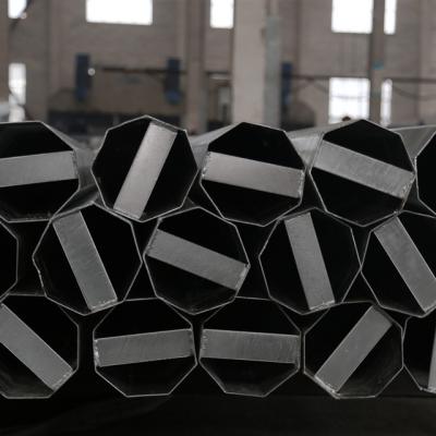 China Electric Power Supplying Philippines Galvanized 69 KV Transmission Line Steel Pole for sale