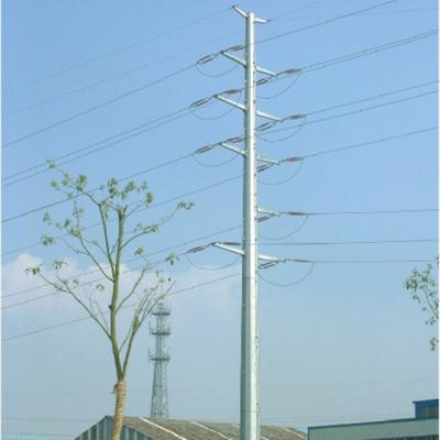 China 25FT 30FT 35FT 40FT 50FT Octagonal Galvanized Steel Pole 25-50FT Electric Power Transmission for sale