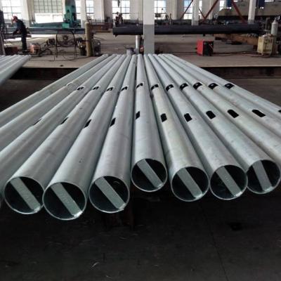 China Outdoor Hot Dip Galvanized Customized Tapered Road Lighting Steel Pole Led Garden Pole 5m 9m 12m 15m On Sale for sale