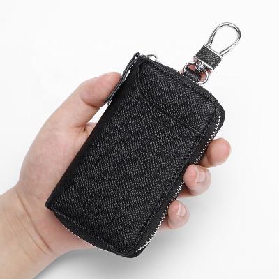 China Fashion Factory Wholesale Unisex Unisex Logo Key Chain PU Car Key Case Leather Cover For Daily Life for sale