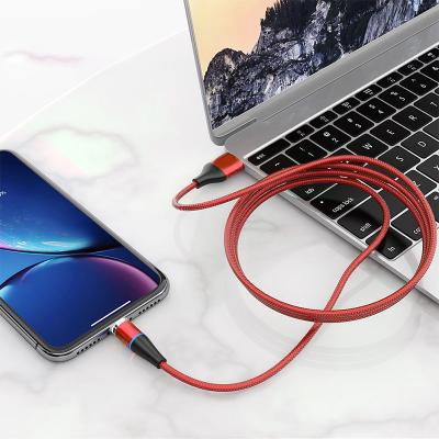 China USB 3.0 Fast Charge + Data Transfer 360 Degree Line USB Data Cable Micro USB Charger Data Cable Charging Magnetic Data Fast Charging for sale