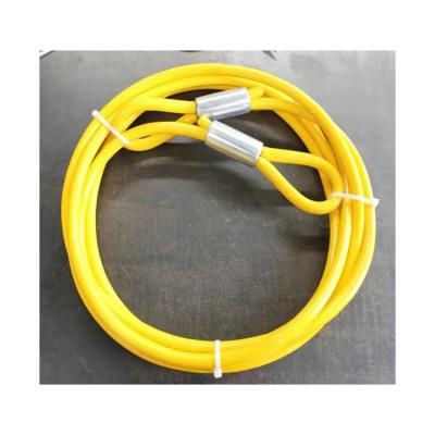 China Construction Make To Order Good Sale Carbon Steel Wire Rope Slings for sale