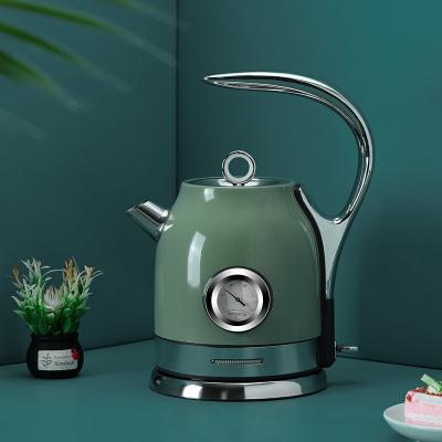 China Rv Home Retro Automatic Heat Preservation Large Capacity Electric Heating Fully Automatic Kettle 304 Stainless Steel Teapot for sale