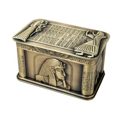 China Hot Selling Barber Shop Egyptian Retro Pharaoh Jewelry Box, Pop Western Gift Box For Best Friends, Family for sale