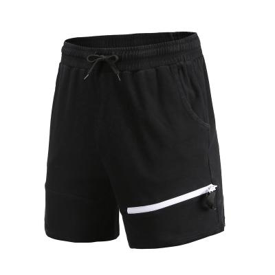 China Sustainable Fashion Custom Mens Shorts 100% Cotton Jogger Sweat Running Shorts Wholesale With Zippers for sale