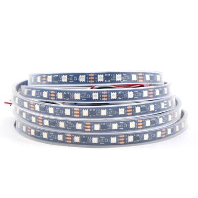 China Top Selling Theme Park SMD 5050 RGB Led Strip Light 60leds/meter 5m Roll 12V 24V Lux Flex Flex Rope Light For Decoration for sale