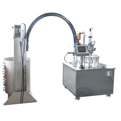 China Semi Automatic Commodity Viscosity Covering Hydraulic Glue Silicone PU Sealant Adhesive Filling Machine for sale