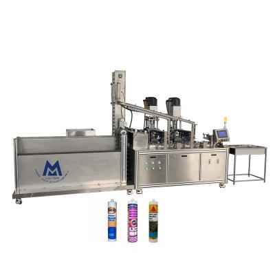 China Working Tube Silicone Filling Machine Production Line Efficiently Automatic Sealant Grease Cartridge Tube Silicone Filling Machine for sale