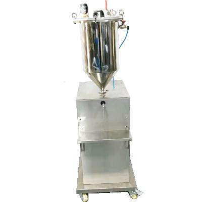 China 2ml Thick Gel Paste Semi Automatic Prefilled High Viscosity Pneumatic Cream Syringe Filling Machine for sale