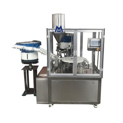 China Automatic Sterile Pre Filled Medical Food Gel Prefilled Glass Plastic Syringe Filling And Closing Machine for sale