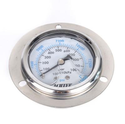 China Stainless Steel Axial Seismic Gauge With Edge Seismic Gauge for sale