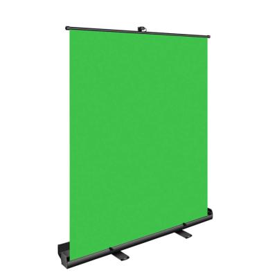 China Green Portable Background 150*200cm Folding Folding Wallpaper Chromakey Panel Green Screen For Studio Live Stream for sale