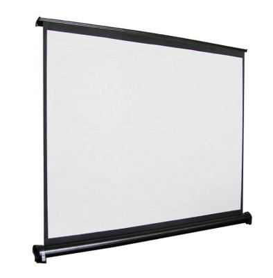 China Sleek width 3m motorized projector screen tab-tensioned for sale