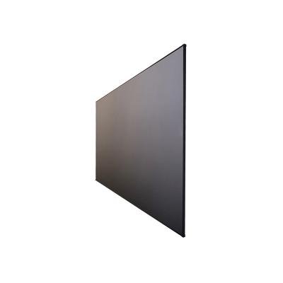 China ALR Sight Projection Screens PVC Soft Ambient Light Rejection Fabric, 110inch 16:9, Fixed Edge 1cm Sight Projector Screen for sale