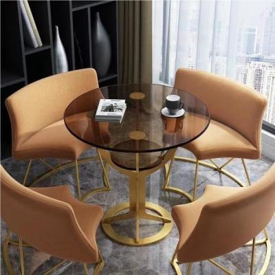 China Adjustable Italian Modern Minimalist Mood Living Room Glass Coffee Table (Other) Structure Glass Coffee Table for sale