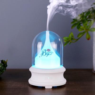 China Cute Aroma Diffuser Home Office Home Office Mute Diffuser Automatic Jet Flame Bottle Air Humidifier Household One-piece for sale