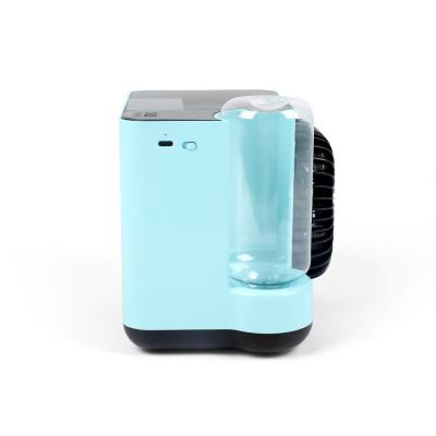 China High efficiency generation one small blue desktop air conditioner fan cooling and humidifying two-pronged approach for sale