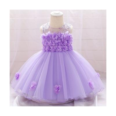 China 2021 Fashion Breathable Princess Dress Party Princess Dress Pink Sleeveless Dress For Girls for sale