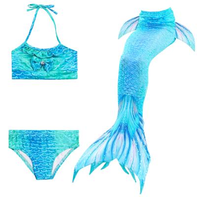 China Fashion Breathable Mermaid Skirt Kids Swimming Suit Baby Fishtail Swimwear for sale