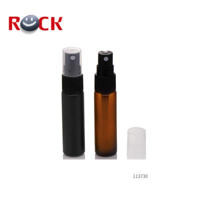 China High Quality Amber Black Personal Care Perfume 10ml Glass Spray Bottle for sale